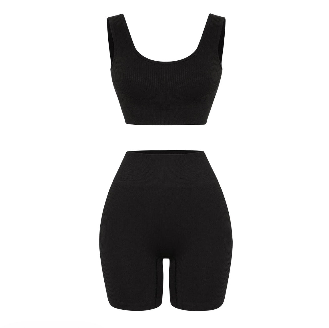 Colombian 2pc Activewear Seamless Set Bra & Shorts Lifting for Comfortable Everyday Wear