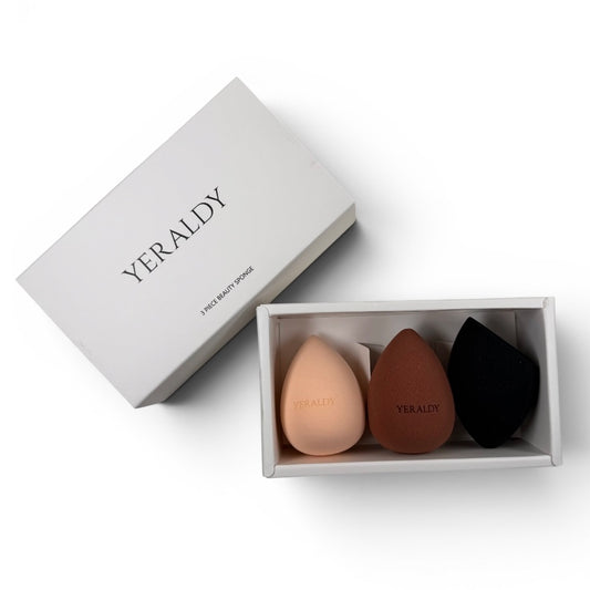 YERALDY 3 - Piece Beauty Sponge Set