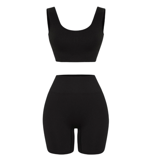 2pc Activewear Seamless Set Bra & Shorts *CLEARANCE